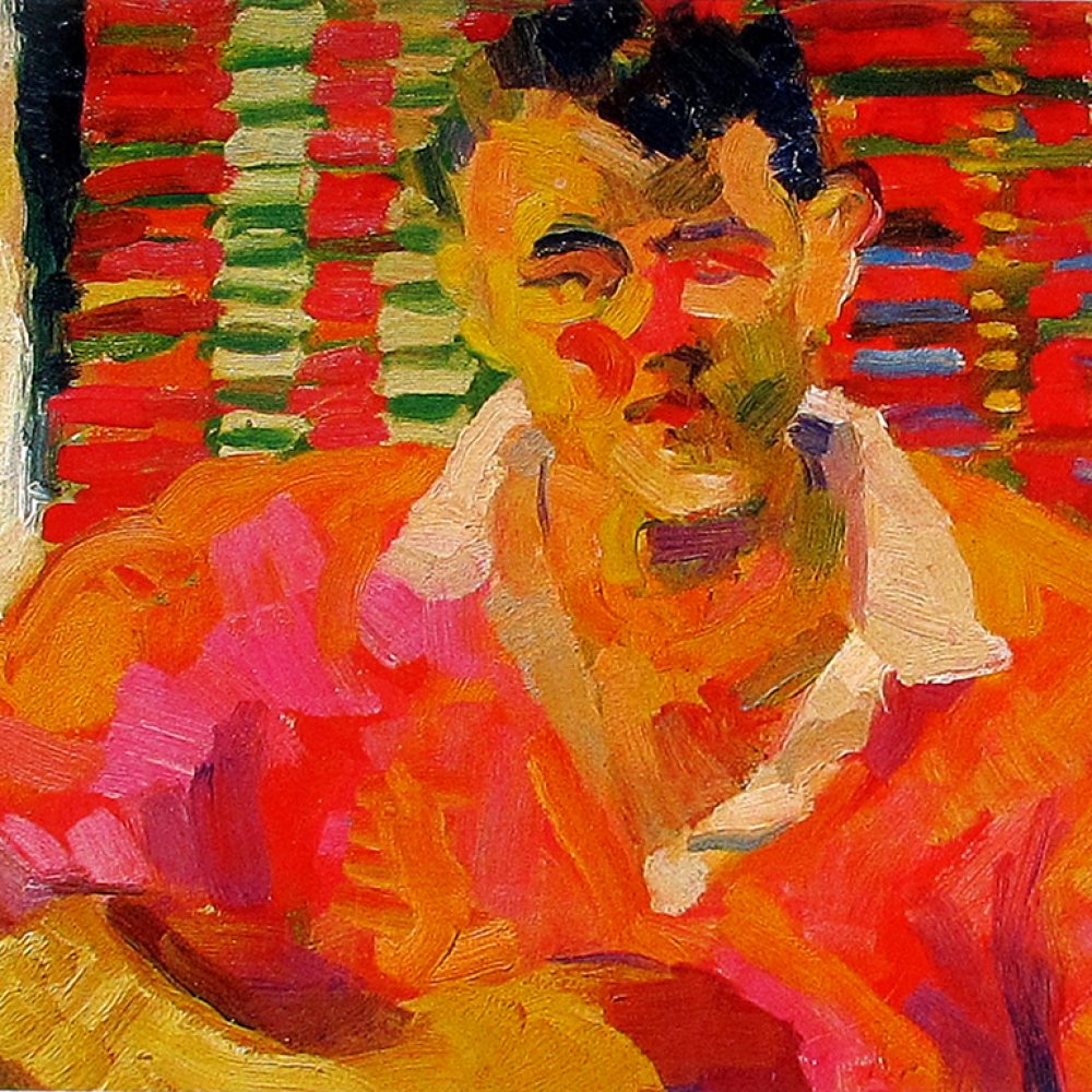Andrés, 1983. Óleo sobre hardboard. 80 x 50 cm.